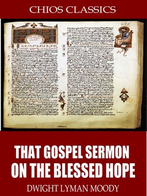 cover image of That Gospel Sermon on the Blessed Hope